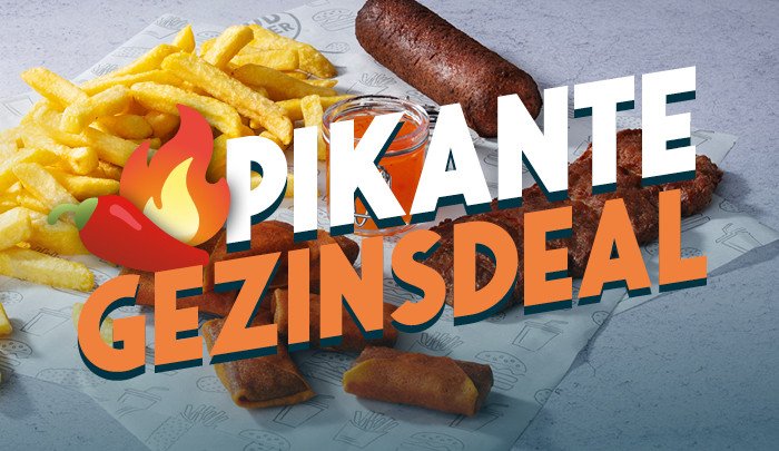 Pikante gezinsdeal, pikante snacks bij Foodmaster